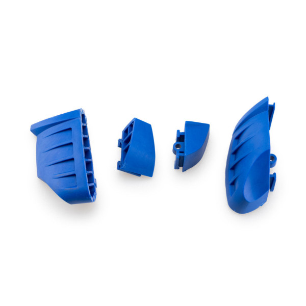 Puig Puig pro 2.0 frame sliders spares | blue | pair of rubber caps
